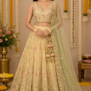 meadow bloom lehenga