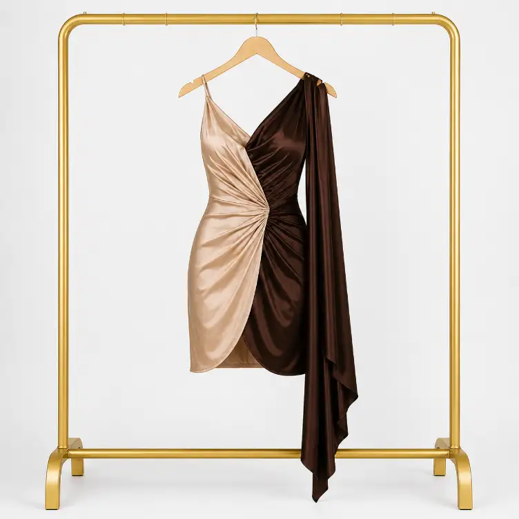 mocha eclipse party dress