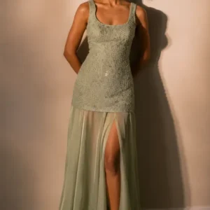 sage reverie gown