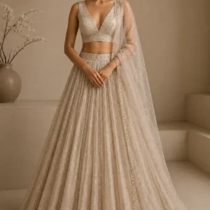 sandal mist lehenga
