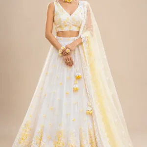 sunlit blossom celebration lehenga set