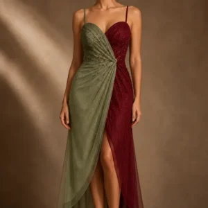 verdant noir gown